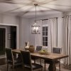 Średnia lampa wisząca Larkin 3 źródła światła szczotkowany nikiel designerska metalowa KL-LARKIN-P-M-NI KICHLER